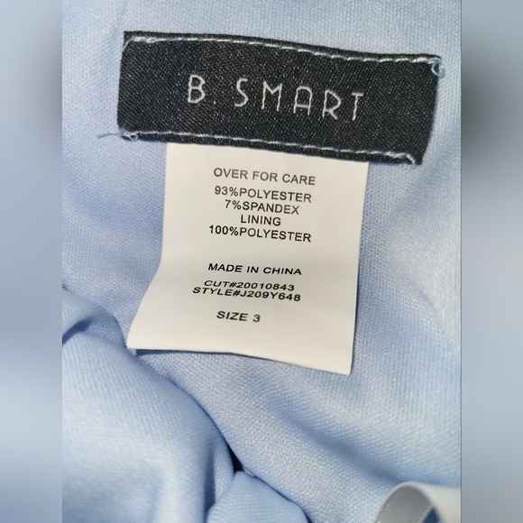 B Smart Sleeveless Sequin Scroll Bodycon Dress Sky Blue. Juniors 3. Brand New. - Picture 8 of 11